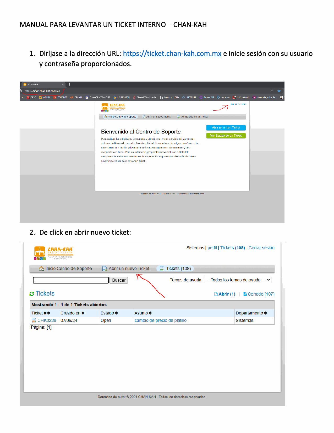 Manual ticket interno - página 1